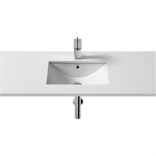 ROCA - Lavabo encimera esmaltado DIVERTA blanco