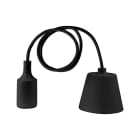 PRILUX - LUMINARIA TRUE COLORS E27 1MNEGRO MATE