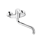 ROCA - Mezclador exterior cocina L20 caño giratorio cromo