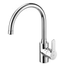 ROCA - Mezclador cocina L20 caño alto giratorio cromo