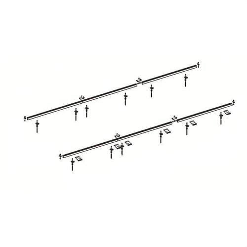 BAXI - Soporte tejado para 2 colector ST2-Sol 200/250
