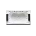 ROCA - Bañera BECOOL 180x90 total cromo blanco