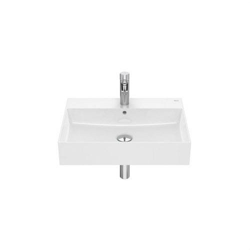 ROCA - Lavabo INSPIRA con juego fijación 600x490 blanco