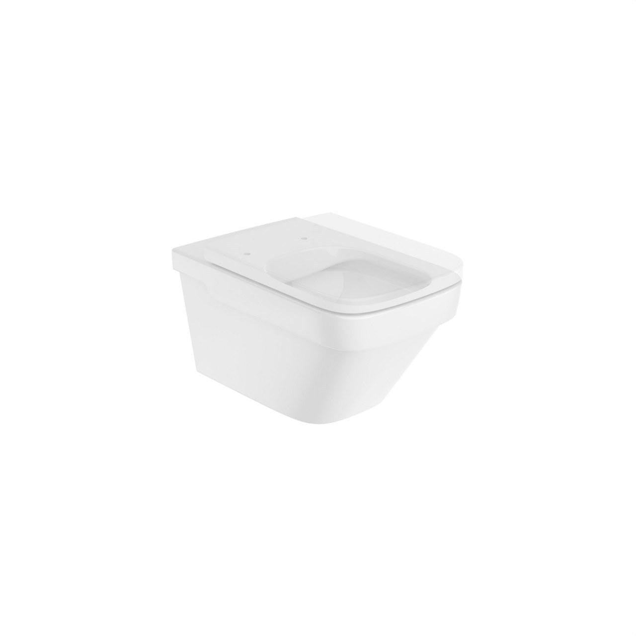 ROCA - Inodoro suspendido Rimless 570mm DAMA blanco