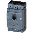 SIEMENS - Interruptor automático 3VA1 IEC tamaño 400 clase de poder de corte M ICU=55kA 415V 3 polos, protección de distribuciones TM240