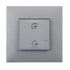 LEGRAND - Interruptor general Entrar/Salir inalámbrico Valena Next with Netatmo - Aluminio