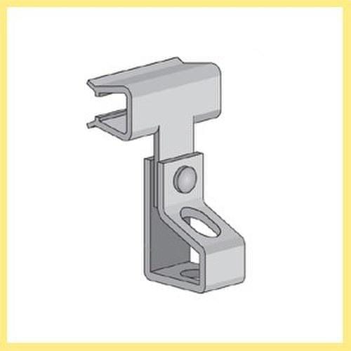 INTERFLEX - Clip fijación horizontal M8 galvanizado