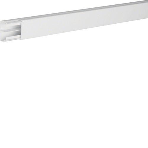 HAGER - Minicanal LF 2 compartimentos con tapa 20x35 PVC blanco nieve