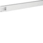 HAGER - Minicanal LF 2 compartimentos con tapa 20x35 PVC blanco nieve