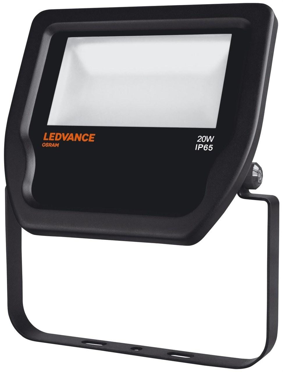 LEDVANCE - PROYECTOR LED FLOODLIGHT 20W 3000K NEGRO IP65