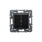 LEGRAND - Pulsador inversor Valena Next - doble - 6A - 230V~ - Dark