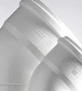 FERRO-PLAST - CODO 45° M-H INSONZ.MUTE D.110 JTA.ELAS.