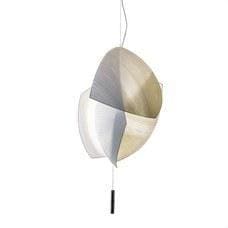 LEDS-C4 - Luminaria colgante VOILES 192xled 47.5W Phase Cut 200-277V cromo