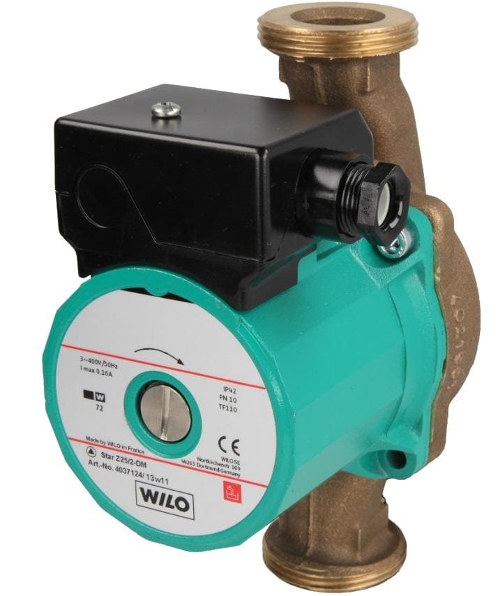 WILO - Bomba STAR-Z 25/6 agua caliente sanitaria 230V monofásico conexión 1"