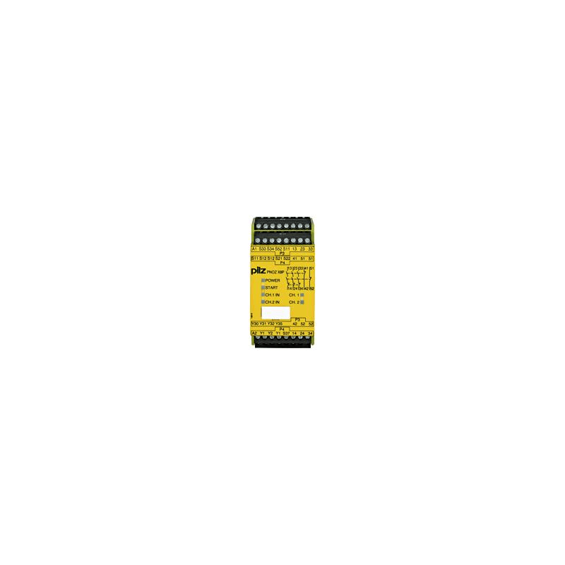 PILZ - PNOZ X8P 24 VDC 3N/O 2N/C 2SO