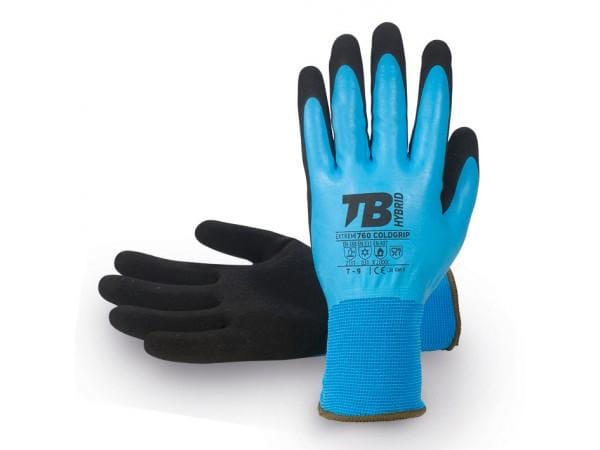 TB - GUANTE SOPORTE POLIESTER RECUBRIMIENTO NITRILO PROTECCION AL FRIO Talla 10