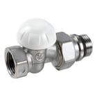 GIACOMINI - DETENTOR RECTO R15TG 1/2"X1/2" CROMADO