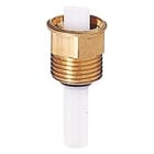 GIACOMINI - Válvula de interceptación para purgador automático de aire R160 1/4"x3/8"