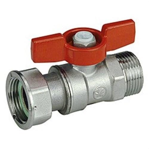 GIACOMINI - Válvula esfera R254-P 2.3/4"x3/4" cromada para contador