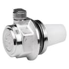 GIACOMINI - Purgador automático radiador cromado R200 1" derecha