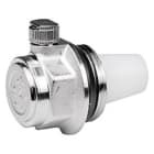 GIACOMINI - Purgador automático radiador cromado R200 1" izquierda