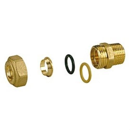 GIACOMINI - Racor recto M R180M 1/2"x15
