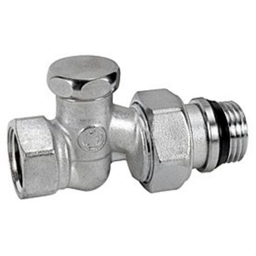 GIACOMINI - Detentor recto con conexión para 1/2" cromado