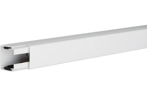 HAGER - CANAL LF CON 1 COMPARTIMENTO 40x40 BLANCO NIEVE