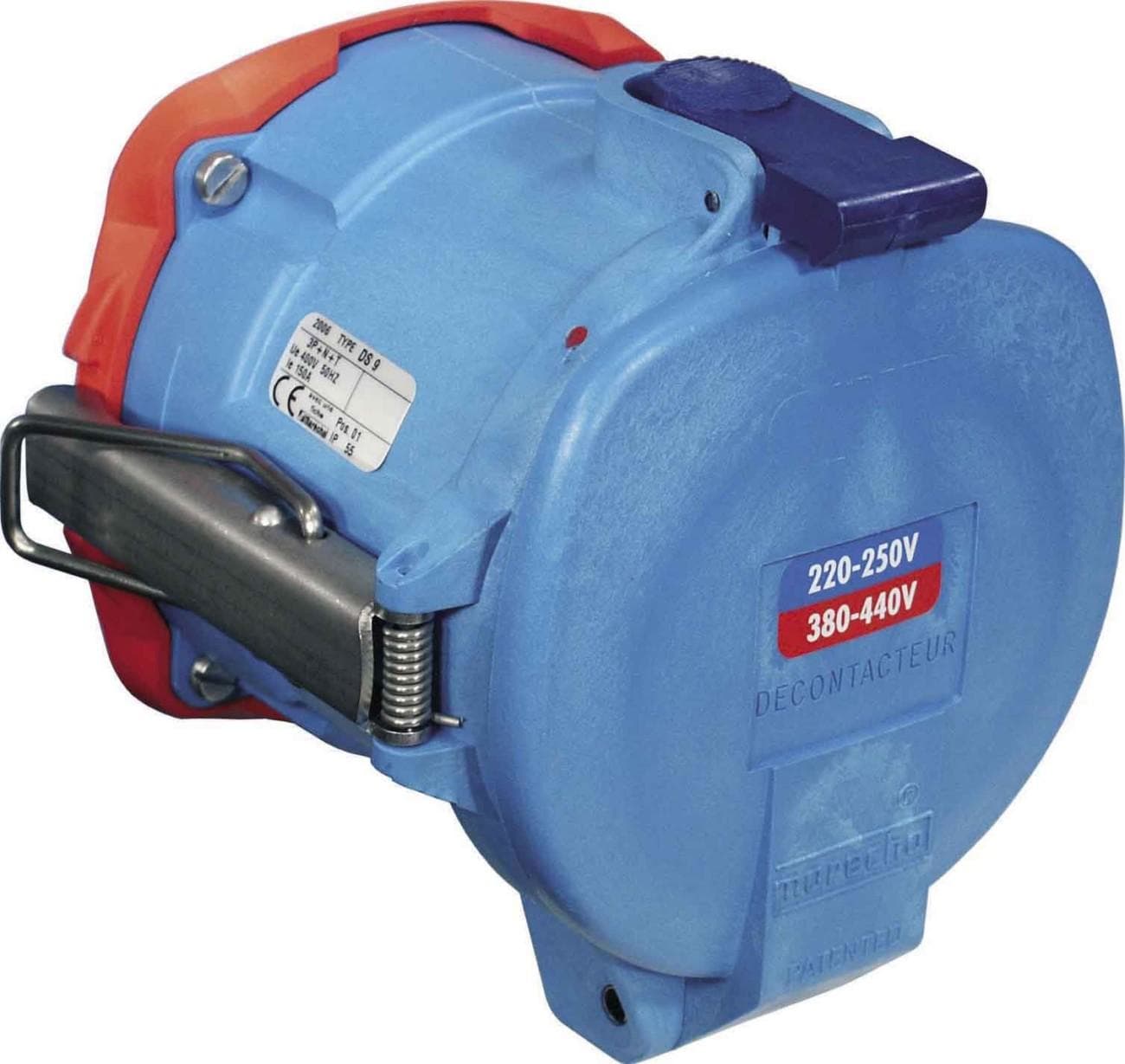 MARECHAL - DS9 BASE METAL AZUL SIZE IP55 3P+N+T 150A 440V AC