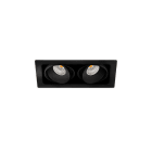 ARKOSLIGHT - Empotrable TWIST DOUBLE 1 7W DIM TR.EDGE FLOOD 3000K negro