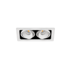 ARKOSLIGHT - Empotrable TWIST DOUBLE 1 7W DIM TR.EDGE FLOOD 3000K blanco