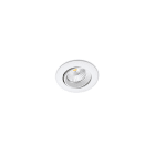 OSCALUZ - Empotrable DOT TILT 3000K 5W 200mA blanco mate