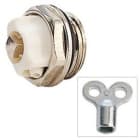 GIACOMINI - Tapón con purgador orientable R90 1/2"