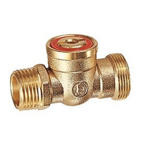 GIACOMINI - Grifo esfera R612 1/2"x16 M - base adaptador sin cromo