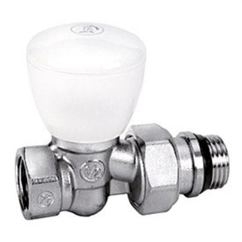 GIACOMINI - Válvula recta R6TG 1/2"x1/2" cromada