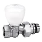 GIACOMINI - Válvula recta R6TG 1/2"x1/2" cromada