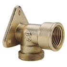 GIACOMINI - RACOR CURVO CON PLACA R572R 1/2"X16