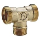 GIACOMINI - Te rosca M conexión central R568R 28X1"x28 para adaptador tubo cobre / plástico / multicapa