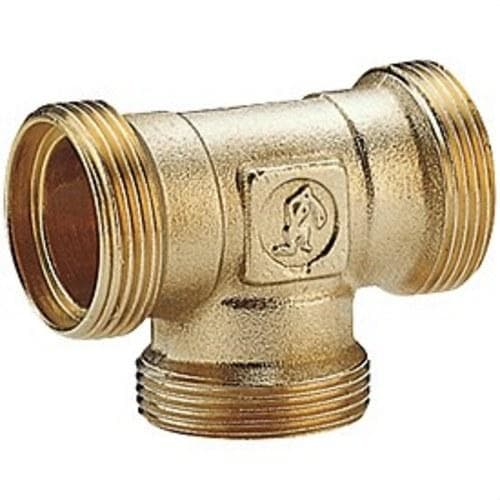 GIACOMINI - Te con conexión R564R diámetro 28 para adaptador tubo cobre / plástico / multicapa