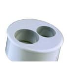 FERRO-PLAST - TAPON REDUCCION DOBLE d.125/50/40 PVC