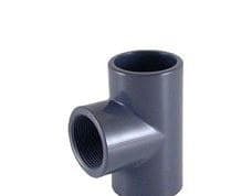 FERRO-PLAST - TE 90 IGUAL H 25 S.LISA PVC