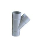 FERRO-PLAST - INJERTO SIMP.EVAC.M-H D.75 45º