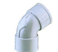 FERRO-PLAST - CODO 45  H-H D.32 PVC