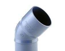 FERRO-PLAST - CODO 45  M-H D.160 PVC