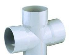 FERRO-PLAST - INJERTO DOBLE PLANO M-H D.160 87'30 PVC
