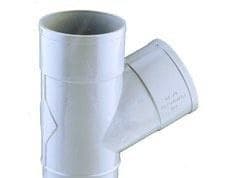 FERRO-PLAST - INJERTO SIMPLE M-H d.90 67 -30' PVC
