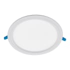 PRILUX - DOWNL.LED KENTAU 14W,230Vac,1516lm 3000K,FORMA CIRC.COLOR BL.FÁCIL INST.MONT.VER