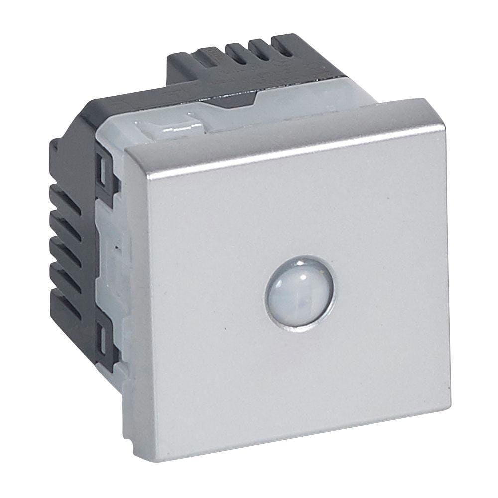 LEGRAND - Interruptor de ahorro de energía Mosaic - 10 AX - 250 V~ - alu