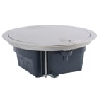 LEGRAND - Caja de suelo con tapa tapa con bisagra - IP 66 - 4 módulos - Inox