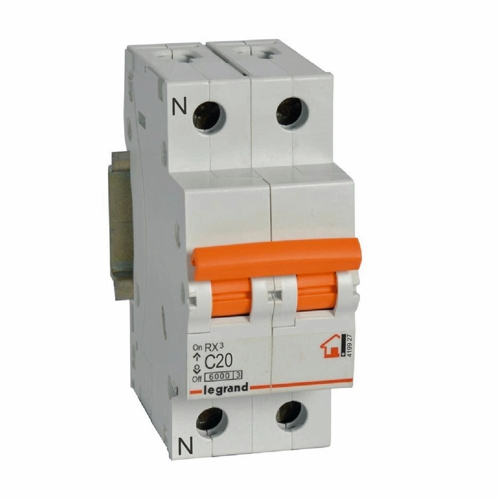 LEGRAND - Magnetotérmico RX³ - 1P+N - 230V~ - 20A - curva C